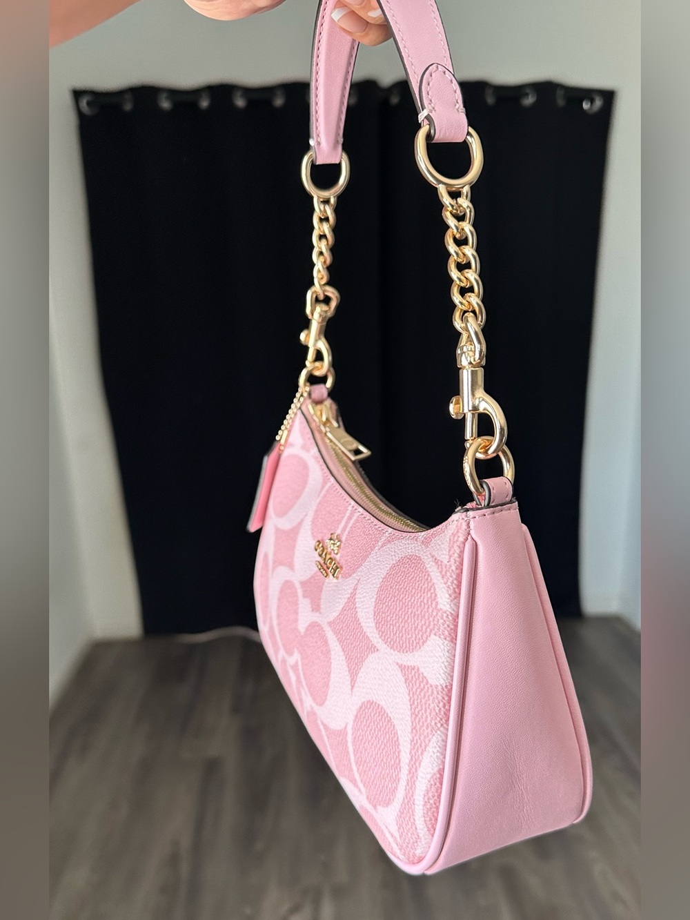 NWOT Coach Teri 2025 Shoulder Bag in Powder Pink. - Picture 5 of 7